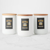 Schulbusfahrer sicher liefern lebensmitteletikett (Flaschen)