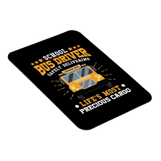 Schulbusfahrer sicher liefern magnet (Rechte Seite)