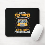 Schulbusfahrer sicher liefern mousepad (Mit Mouse)