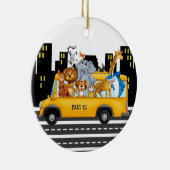 Schulbusfahrer - siehe Rückseite Keramik Ornament (Rechts)