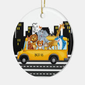 Schulbusfahrer - siehe Rückseite Keramik Ornament (Links)