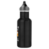 Schulbusfahrer So fahre ich Edelstahlflasche (Rechts)