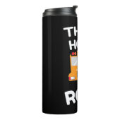 Schulbusfahrer So fahre ich Thermosbecher (Nach links gedreht)