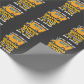 Schulbusfahrer Spaß Geschenk Busfahrer Komiker Geschenkpapier (Ecke)