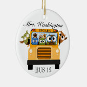 Schulbusfahrer - SRF Keramikornament (Rechts)