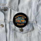 Schulbusfahrer-Transport-Team Button (Beispiel)