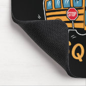 Schulbusfahrer-Transport-Team Mousepad (Ecke)