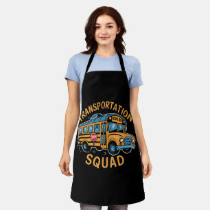 Schulbusfahrer-Transport-Team Schürze