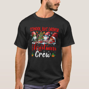 Schulbusfahrer Weihnachts-Crew Drei Gnomes Prou T-Shirt