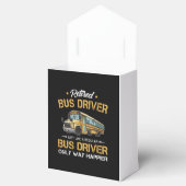 Schulbusfahrer wie ein normaler geschenkschachtel (Geöffnet)