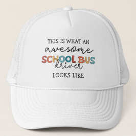 Schulbusfahrerbewertung Funny Gift Truckerkappe