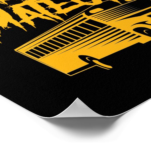 Schulbusfahrerbrüder sind für Amateure Poster (Ecke)