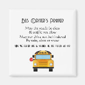 Schulbusfahrergebet Magnet (Vorne)