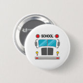 Schulbusfahrerkostüme Halloween-Spaß Erwachsene un Button (Vorne & Hinten)