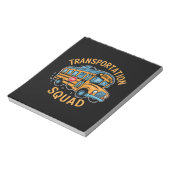 Schulbusfahrerplatz Notizblock (Rotiert)