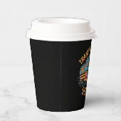 Schulbusfahrerplatz Pappbecher (Rechts)