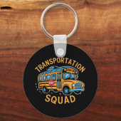 Schulbusfahrerplatz Schlüsselanhänger (Vorderseite)