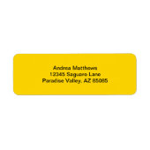 Schulbusfarbe gelb (Vorne)