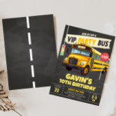 Schulbusfeier Einladung