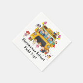 Schulbuspapier Napkins Serviette (Ecke)