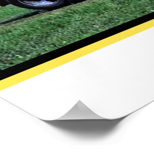 Schulbusposter Poster (Ecke)