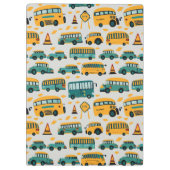 Schulbusse Klemmbrett (Rückseite)