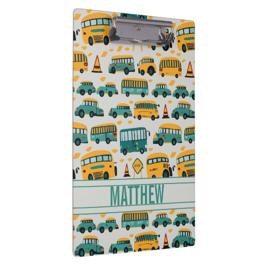 Schulbusse Klemmbrett (Rechts)