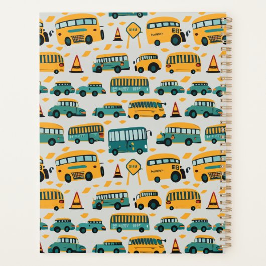 Schulbusse Planer (Rückseite)