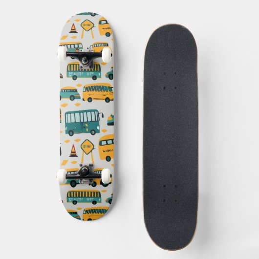 Schulbusse Skateboard (Vorderseite)