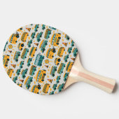 Schulbusse Tischtennis Schläger (Seitenansicht)