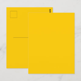 Schulbussicherheit Gelber Herbstfall Farbe Postkarte