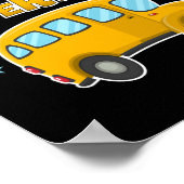 Schulbussicherheit Superstar Driver Monitor Poster (Ecke)