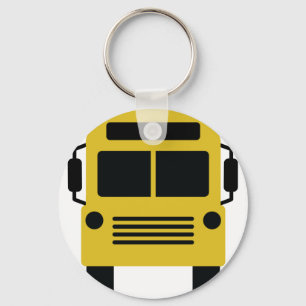 Schulbussymbol Schlüsselanhänger