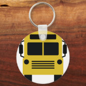Schulbussymbol Schlüsselanhänger (Vorderseite)