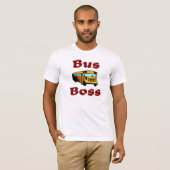 Schulbustreiber-Shirt T-Shirt (Vorne ganz)