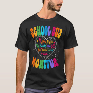 Schulbusüberwachung - Gegenüberstellung von Schulk T-Shirt