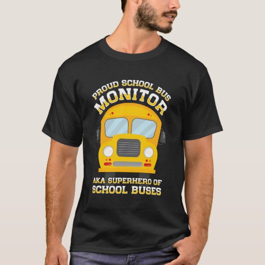 Schulbusüberwachungshilfe für Schüler Deli T-Shirt (Vorderseite)