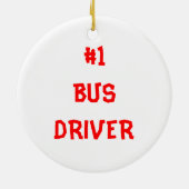 Schulbusverzierung Keramik Ornament (Hinten)