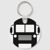 Schulbuszeichen Schlüsselanhänger (Vorderseite)