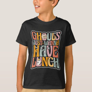 Schulcafeteria-Mitarbeiter Zurück zur Schule Hallo T-Shirt