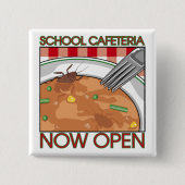 Schulcafeteriaknopf Button (Vorderseite)