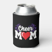 Schulcheerleader Squad Sports Proud Mama Dosenkühler (Kanne Vorderseite)