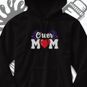 Schulcheerleader Squad Sports Proud Mama Hoodie