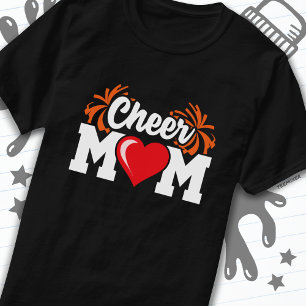 Schulcheerleader Squad Sports Proud Mama T-Shirt