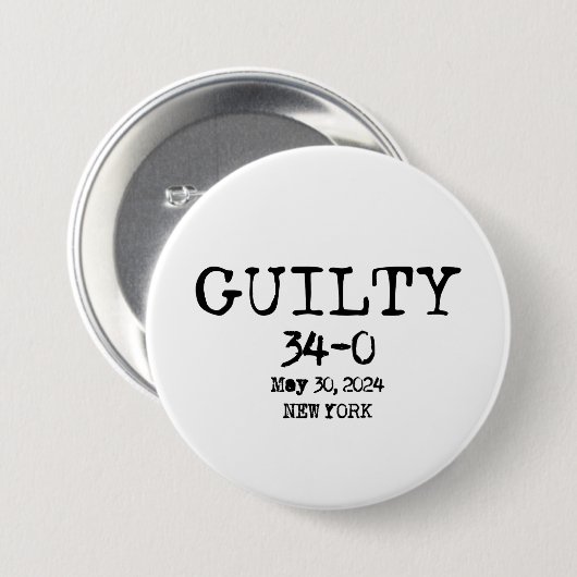 Schuld 34-0 Shirt Button (Vorne & Hinten)