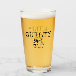 Schuld 34-0 Shirt Glas