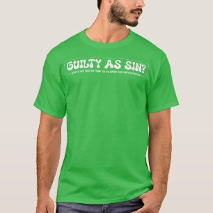 Schuld als Sin The Tortured Poets Department TShir T-Shirt
