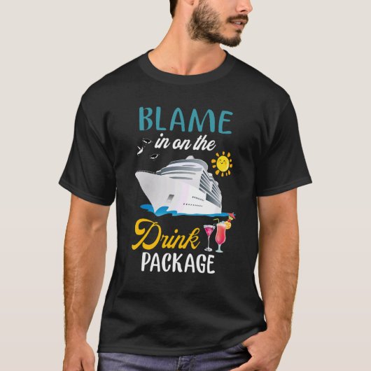 Schuld an der Liebe des Getränkepakets T-Shirt (Vorderseite)
