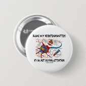 Schuld an meinen Neurotransmittern, wenn sie nicht Button (Vorne & Hinten)