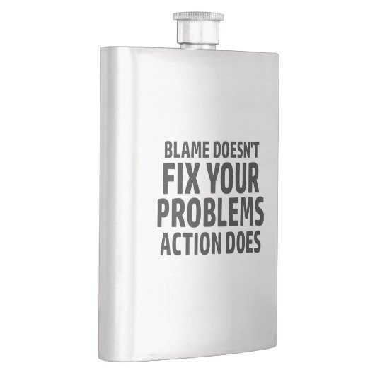 Schuld behebt Ihre Problemaktion nicht Flachmann (Rechts)